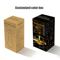 Lampe de table portable sans fil rechargeable à lumière tactile, style crème, décoration florale DIY, cadeau romantique 2026