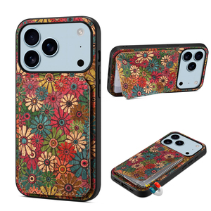เคสโทรศัพท์ Denior Cork กันกระแทก พร้อมที่วางบัตรและขาตั้ง ใช้ได้กับ <span class=keywords><strong>Apple</strong></span> ซีรีส์ 17/16/15/14/13/12 - Product Image 1