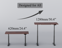 Table élévatrice électrique PRORIALS à prix avantageux avec double moteur, table réglable, bureau solide, bureau d'ordinateur
