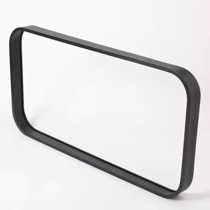 Cornice per Foto Rotonda in Lega di Alluminio e Porcellana, Profilo Metallico per Cornici - Product Image 6