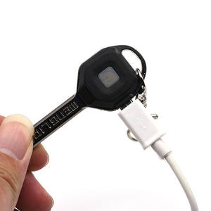 Mini <span class=keywords><strong>Linterna</strong></span> Portátil de Llavero, Recargable por Micro USB, COB, de Bolsillo - Product Image 5