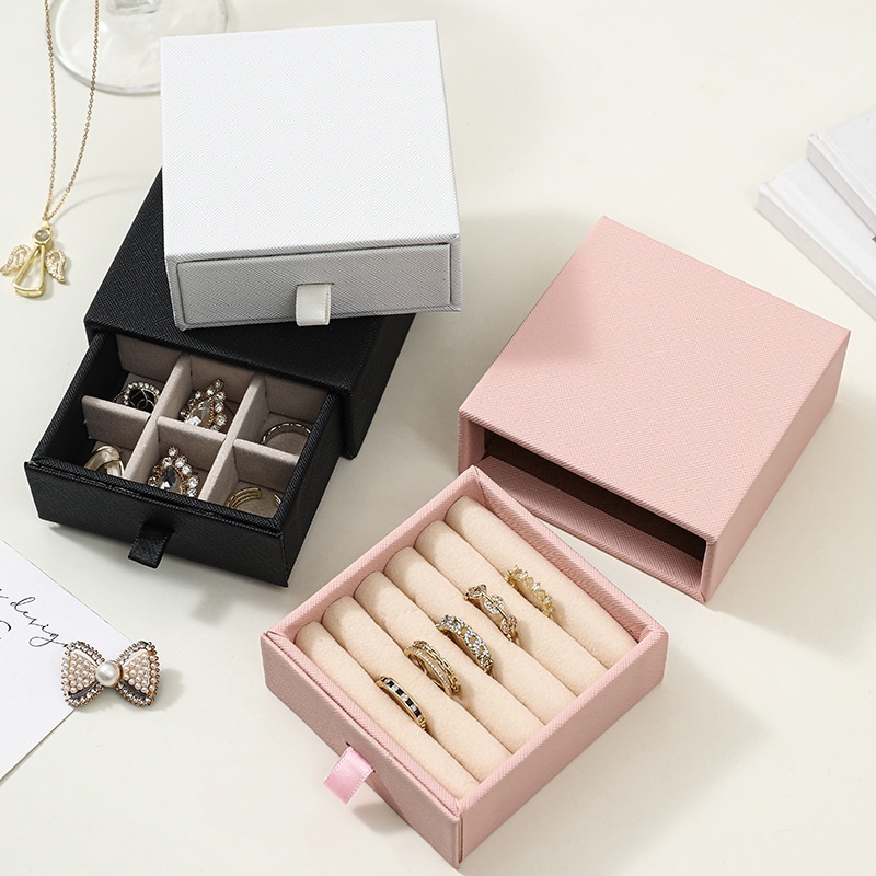 Portable Square Multifunctional Pendant Necklace Ring