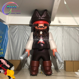 Inflatable captain jack event decoration Inflatable Cartoon Characters Pirate Captain with sword and pistol - Product Image 1