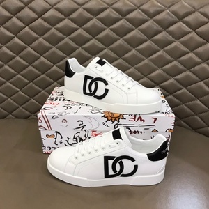 Zapatos Casuales de Alta Calidad, Modernos y de Lujo, Marca Dolceabban D, Transpirables, Zapatillas Deportivas para Hombre, Cierre de Cuero Blanco, Zapatos de Skateboarding - Product Image 1