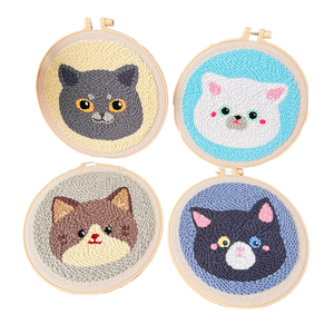 <span class=keywords><strong>Kit</strong></span> d'aiguille de poinçon DIY bon marché débutants point de croix animal <span class=keywords><strong>kit</strong></span> de broderie d'aiguille de poinçon DIY pour débutants <span class=keywords><strong>kit</strong></span> de sous-verres d'aiguille de poinçon - Product Image 1