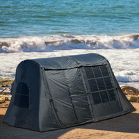 Nouvelle tente de camping Safari pour l'extérieur, en Oxford, quatre saisons, imperméable, ouverture rapide automatique, installation facile, tente familiale gonflable de luxe 4