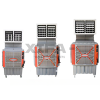 Refroidisseur d'air évaporatif industriel 115V 750W sur pied portable à haut débit d'air 30000m³/h résistant au sel faible consommation d'énergie
