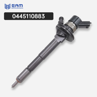 Injecteur de carburant diesel Common Rail 16600-MA70A A6600-MA70B 0445110877 0445110883 pour moteur Nissan ZD30, soupapes d'injection