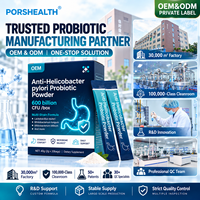 Sachets de Probiotiques Personnalisés pour le Soutien de l'H. Pylori 2g Formule Confort Gastrique Multi-Souches Marque Privée