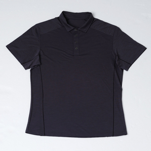 Polo de Lana Merino para Mujer, 18.5, Coolmax, 200 g/m², Manga Corta, Transpirable, Ligero, con Cuello - Product Image 5