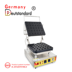 Allemagne Deutstandard NP-849 Waved 30/27mm 30 Hole Fond De Tarte Machine Egg Tart Baking Equipment Machine for Tarte Cakes - Product Image 3