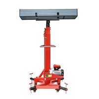Micro-lève-personne électrique 300 kg, hauteur 4,9 m - Construction en acier/métal, moteur 2,2 kW, télécommande sans fil, nouvelle élingue à câble métallique