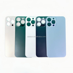 Remplacement de la <span class=keywords><strong>vitre</strong></span> <span class=keywords><strong>arrière</strong></span> à grande ouverture pour <span class=keywords><strong>iPhone</strong></span> <span class=keywords><strong>11</strong></span>/12/13/14 <span class=keywords><strong>Pro</strong></span> <span class=keywords><strong>Max</strong></span>, coque <span class=keywords><strong>arrière</strong></span> de batterie avec logo, boîtier de téléphone, couvercle de batterie mobile - Product Image 4