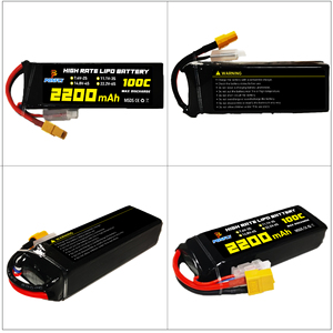 Ponfly <span class=keywords><strong>2200MAh</strong></span> 7.4V <span class=keywords><strong>11.1V</strong></span> 14.8V 22.2V 100C FPV Racing Drone Pin 2S 3S 4S 6S <span class=keywords><strong>2200MAh</strong></span> RC Lipo Pin Cho Máy Bay Trực Thăng Máy Bay - Product Image 6