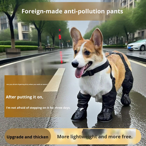 Sepatu Anjing Fishprincess Desain Baru dengan Celana Legging Anti Air, <span class=keywords><strong>Harness</strong></span> Anti Kotor, Aksesoris Pakaian Hewan Peliharaan - Product Image 3