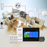 Alarme de mouvement infrarouge passive murale intelligente - Capteur PIR compact pour la maison