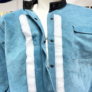 <span class=keywords><strong>Ropa</strong></span> de Trabajo de Seguridad Ignífuga, Traje de Trabajo Protector Antiestático para Soldador, <span class=keywords><strong>Ropa</strong></span> de Trabajo para Hombre - Product Image 2