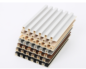 Pannello Moderno Impermeabile WPC per Interni, Griglia con Fori Circolari, Pannello in PVC per Soffitto, Rivestimento Murale Decorativo - Product Image 4