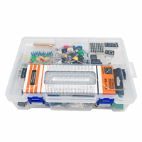 Kit de démarrage pour débutants en informatique industrielle - Ensemble de prototypage avancé avec capteurs, projets électroniques, support de programmation, module HC-SR04