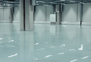 Recubrimiento plano de resina epoxi para pisos lisos, duraderos y resistentes al polvo, diseñado para almacenes y fábricas industriales y comerciales. - Product Image 2