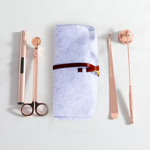 ชุดกรรไกรตัดไส้เทียน4อิน1สีดำทองแบบกำหนดเอง - Product Image 2