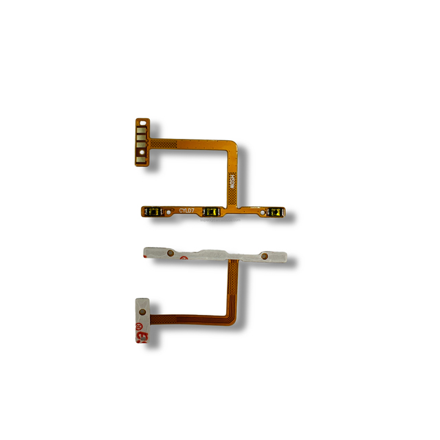 For Tecno Pova LD7 Mobile Phone Side Key Flex Cable Spare Parts for Power Volume on Off Button Repair