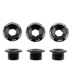 Yueli Integrated Hollow Crank Cover Screw M19 Aluminum Alloy Mountain Bike <b>Cycling</b> Part - Product Image 5