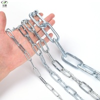 Cadena de Protección para Neumáticos de Tractor, Modelo Din5685C, Cadena de Tractor de Eslabones Largos, Cadena Galvanizada