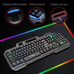 X518 Wholesales <b>Gaming</b> Keyboard and Mouse Set Tf600 Wired Mechanical Keyboard Rgb Backlight Game Keyboard <b>Gaming</b> Mouse Combo - Product Image 2
