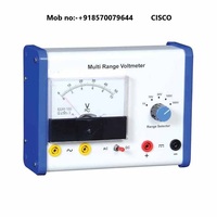 Compteur multi-gammes à bobine mobile en métal pour circuit à courant continu et alternatif avec redresseur