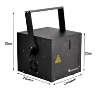Projecteur laser de scène Joyfirst 5W, pleine couleur, 128 motifs d'effets laser avec Bluetooth