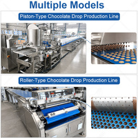 Machine de moulage et de dépose de pépites de chocolat OCEAN, ligne de production de pépites de chocolat de 2 tonnes