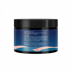 Venta caliente OEM Etiqueta Privada NATURAL SLEEP GUMMIES adulto fresa sabor estrellas melatonina gomitas Premium Sleep Sweets - Product Image 2