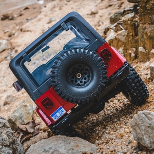 Pour voiture RC ROCHOBBY, échelle 1/10, Mashigan Rock Crawler 4WD, modèle de jouet tout-terrain imperméable, portes rigides en métal, 2 canaux - Product Image 4