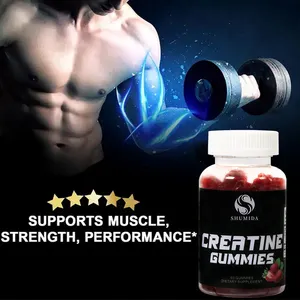 Private Label Sport Supplement Creatine Gummies Muscle Building Power Boost Creatine Gummy For Men