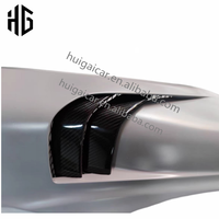 Guardabarros Delanteros Ventilados MSO de Fibra de Carbono Seca para McLaren 540C 570S 570GT 600LT 2015-2020, Conversión a Estilo MSO, Kit de Carrocería
