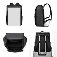 Sac à dos professionnel pour ordinateur portable, style exécutif, étanche, avec sangle de bagage, pour le transport de matériel scientifique, directement de l'usine