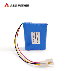 Batterie lithium-ion certifiée CE <span class=keywords><strong>18650</strong></span> <span class=keywords><strong>1S3P</strong></span> 3.7v 7500mAh Pack de batteries Li-ion - Product Image 3