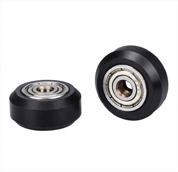 CNC Plastic wheel POM with 625zz Idler Pulley Gear Passive Round Wheel Wheel V-slot V-type C-Beam 3D Printer Parts