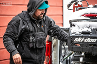Harnais de poitrine en nylon pour radio bidirectionnelle - Support pour radio pour pompiers forestiers, secouristes et travailleurs utilitaires |
