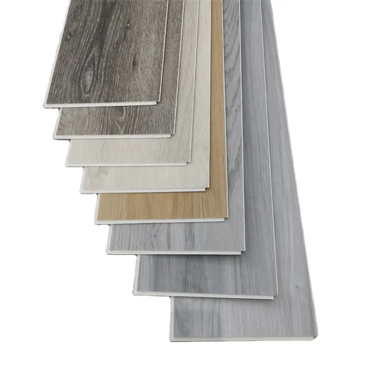 Hạt gỗ không thấm nước 7mm SPC sàn nhanh chóng bấm vào bền bao gồm sàn SPC sàn