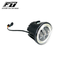 Phare antibrouillard LED CREE rotatif étanche en forme d'œil d'ange, 26150-EA000, 3000+6000K, pour modification de pare-chocs Nissan