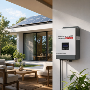 Inversor Híbrido Solar Fotovoltaico Monofásico DC/AC sin Batería, Máquina Todo en Uno de Alta Potencia 75K, Eficiencia 95% 12KW - Product Image 1