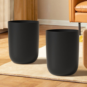 Cylindrical Waste <b>Bin</b> 30L Open Design Indoor Outdoor Use - Product Image 2