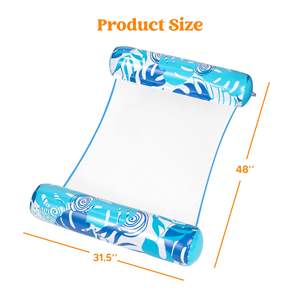 Commercio all'ingrosso acqua amaca reclinabile gonfiabile materasso galleggiante anello <span class=keywords><strong>mare</strong></span> festa in piscina giocattolo salotto per il nuoto - Product Image 2