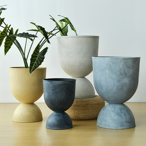 Nouvelle collection de pots en plastique, vente directe <span class=keywords><strong>d</strong></span>'usine, grands pots en forme de tasse, pots modernes pour arbres, pots à fleurs <span class=keywords><strong>d</strong></span>'intérieur et <span class=keywords><strong>d</strong></span>'extérieur - Product Image 4