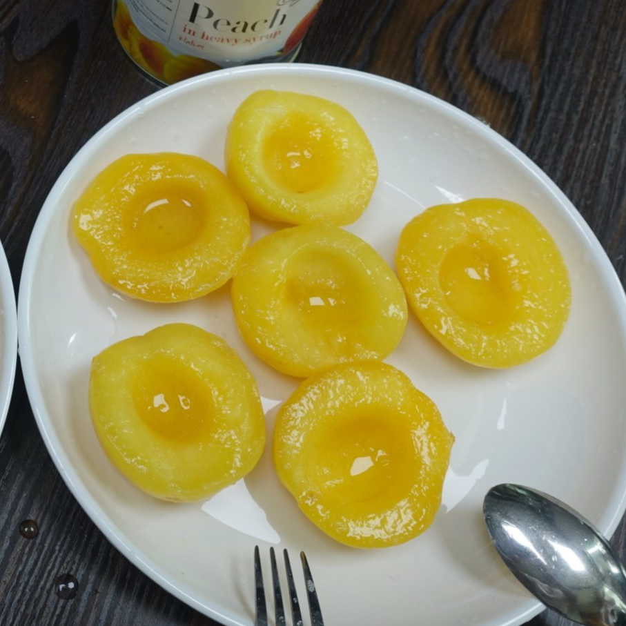 820g Canned Fruit Canned Yellow Peach with Private Label