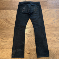Jeans personnalisés de créateur pour hommes, patchs de broderie appliqués, pantalons, jeans en denim, moto pour hommes, femmes, hip-hop de rue