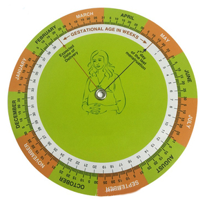 SZMIQU Tableau des roues de l'hôpital Calculatrice personnalisée pas cher Table tournante de <span class=keywords><strong>grossesse</strong></span> Calculatrice de <span class=keywords><strong>date</strong></span> d'échéance de <span class=keywords><strong>grossesse</strong></span> Règle de gynécologue - Product Image 5