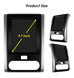 Carupez 9.7inch <span class=keywords><strong>Android</strong></span> Car Stereo Navigation DSP GPS mô hình 7862S cho Nissan X-Trail Xtrail 2 T31 MX6 sao lưu máy ảnh Carplay - Product Image 3